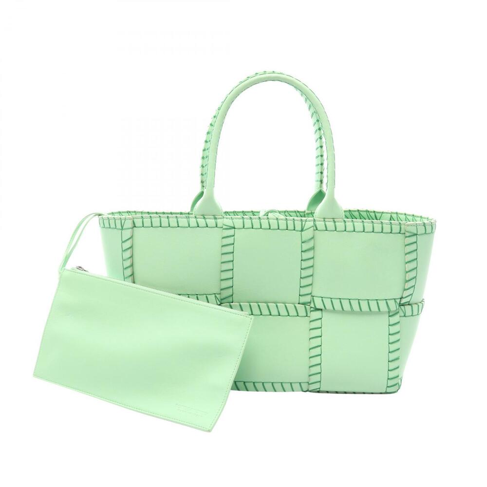Bottega Veneta Arco Handbag Leather Green